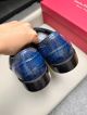 Ferragamo Man Blue Calfskin Business Leather Shoes 042897 (5)_th.jpg